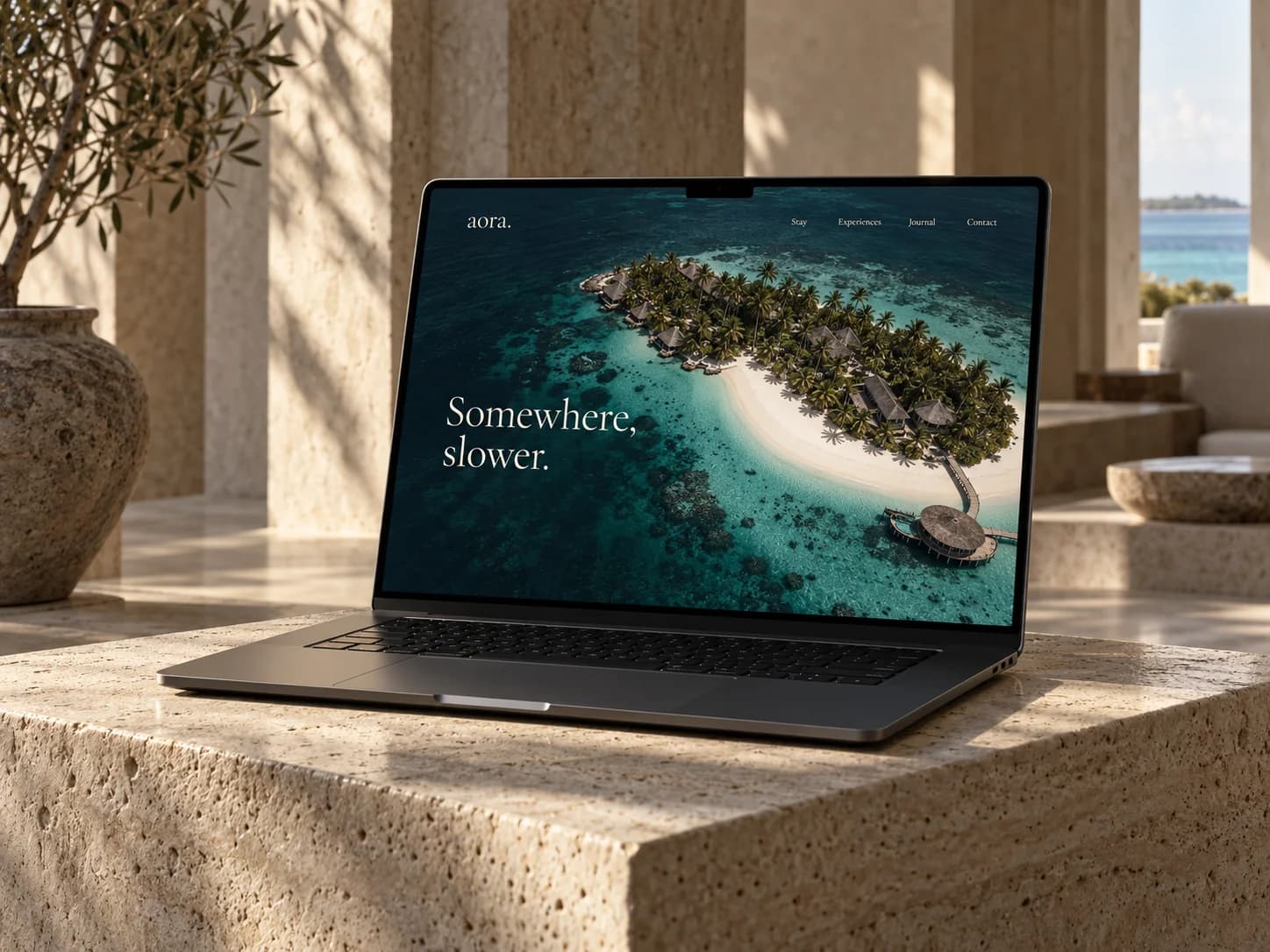 AORA original concept digital product presentation